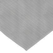 Dubbel gestreepte (Med. grijs) Medium Tafelloper (Hoek)