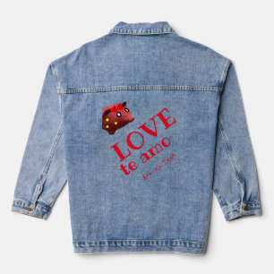 dubbel hart denim jacket