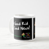 Dubbel label "Good" Mok (Voorkant links)