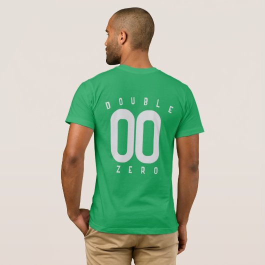 DUBBEL NUL T-SHIRT (Achterkant volledig)