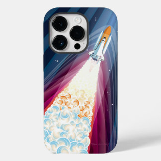 Dubbel opgestart (Space Shuttle Launch) Case-Mate iPhone 14 Pro Hoesje