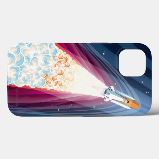 Dubbel opgestart (Space Shuttle Launch) Case-Mate iPhone Case (Achterkant (horizontaal))