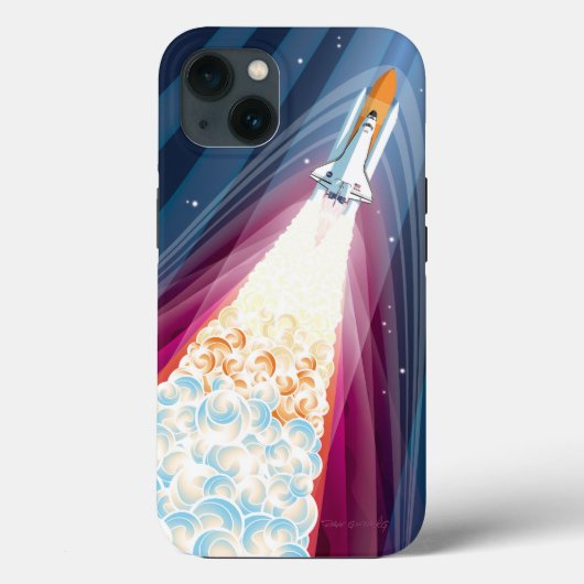 Dubbel opgestart (Space Shuttle Launch) Case-Mate iPhone Case (Achterkant)