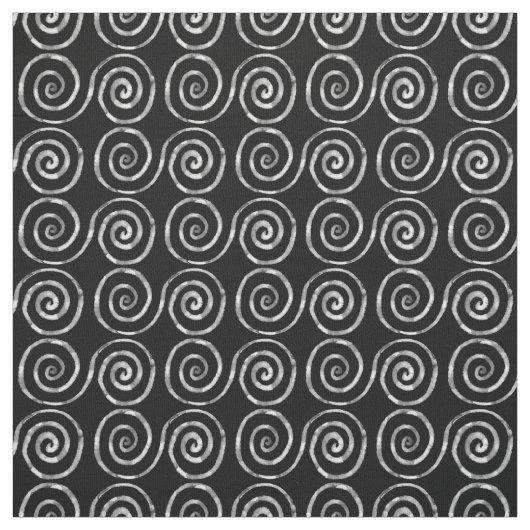 Dubbel Spiraal Keltisch Patroon Stof (Swatch)