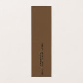 Dubbel visitekaartje (Buitenkant ongevouwen)