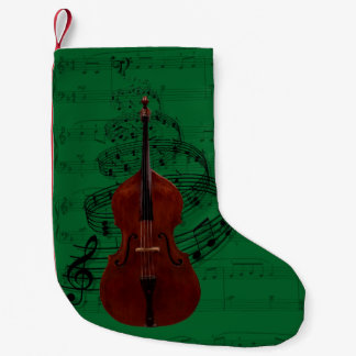 Dubbelbaanmuziek stoppen kleine kerstsok