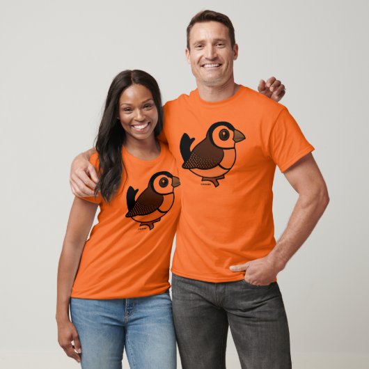 Dubbelbandastrild T-shirt (Unisex)