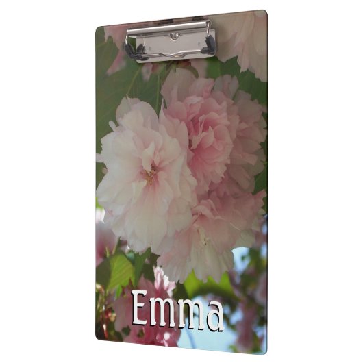 Dubbelbloeiende Cherry Tree I Spring Floral Klembord (Links)