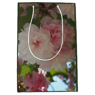 Dubbelbloeiende Cherry Tree I Spring Floral Medium Cadeauzakje
