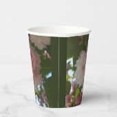 Dubbelbloeiende Cherry Tree I Spring Floral Papieren Bekers (Rechts)