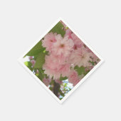 Dubbelbloeiende Cherry Tree II Spring Floral Servetten (Hoek)