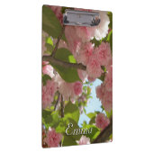 Dubbelbloeiende Cherry Tree III Spring Floral Klembord (Rechts)