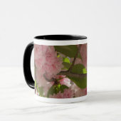 Dubbelbloeiende Cherry Tree III Spring Floral Mok (Voorkant links)