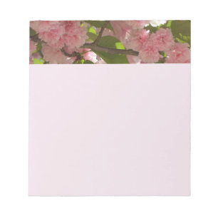 Dubbelbloeiende Cherry Tree III Spring Floral Notitieblok
