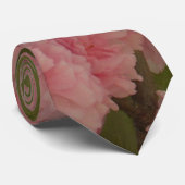 Dubbelbloeiende Cherry Tree III Spring Floral Stropdas (Opgerold)