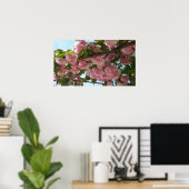Dubbelbloeiende Cherry Tree IV Spring Poster (Thuiskantoor)