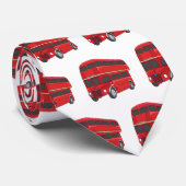 Dubbeldecker cartoon illustratie stropdas (Opgerold)