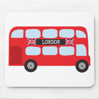 Dubbeldeckerbus in Londen Muismat