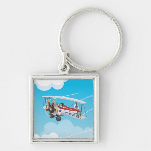 Dubbeldekker Sleutelhanger (Voorkant)