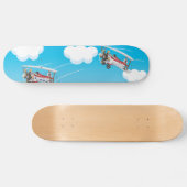 dubbeldekkers skateboard (Horizontaal)