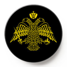Dubbele adelaar Byzantine en Christelijk Embleem