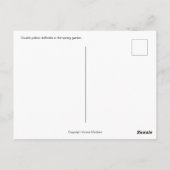 Dubbele affodils briefkaart (Achterkant)