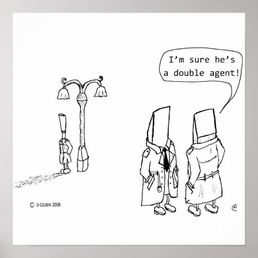 Dubbele agent poster (Voorkant)