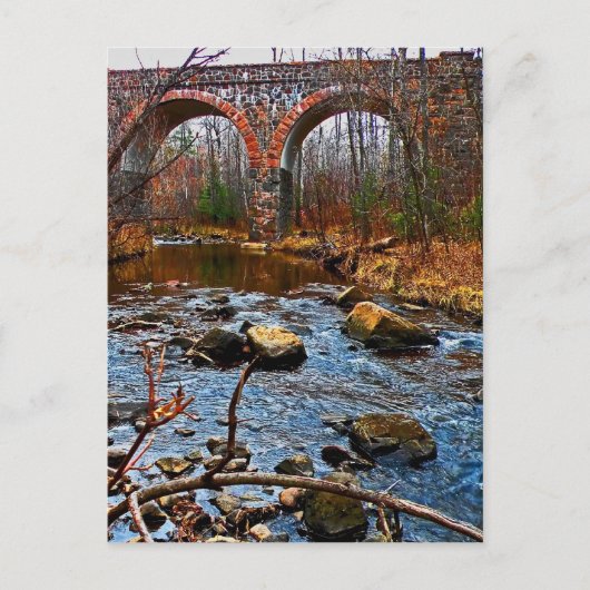 Dubbele Arch Bridge Briefkaart (Voorkant)