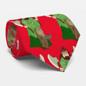 Dubbele Axe Warrior Stropdas (Opgerold)