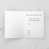 Dubbele Baby shower Uitnodiging Kaarten (Binnen)