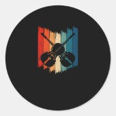  dubbele bagageruim ronde sticker (Voorkant)