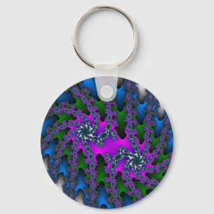 Dubbele barst sleutelhanger