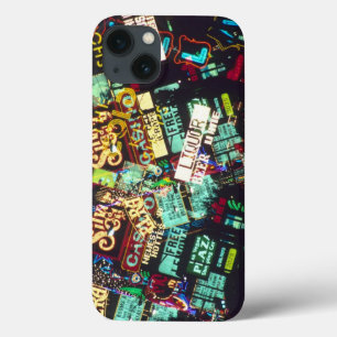Dubbele belichting, casinoborden, Las Vegas, iPhone 13 Hoesje