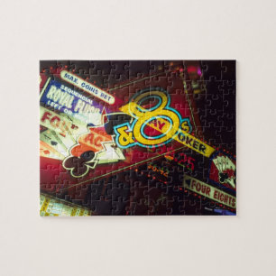 Dubbele belichting, interieur Casino, Las Vegas, Legpuzzel