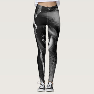 Dubbele belichting over print legging