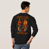 Dubbele bladzijden Voorzijde T-shirt (Achterkant volledig)