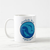 Dubbele blauwe Mok (Links)