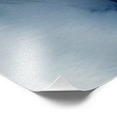 Dubbele blootstelling vrouw art foto afdruk (Hoek)