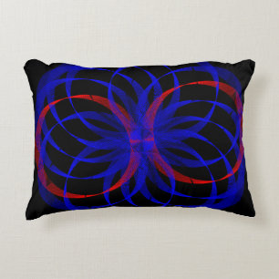 Dubbele Blueberry Accent Kussen