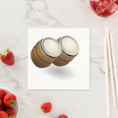 Dubbele Bongos papieren servetten (Insitu)