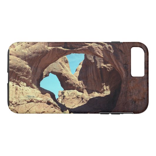 Dubbele Boog iPhone 8 Plus/7 Plus Stevige Hoes (Achterkant (Horizontaal))