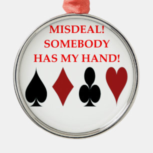 dubbele brug metalen ornament