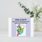 dubbele brugspeler briefkaart (Staand voorkant)