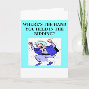 dubbele brugspeler kaart