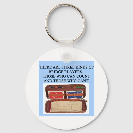 dubbele brugspeler sleutelhanger (Voorkant)