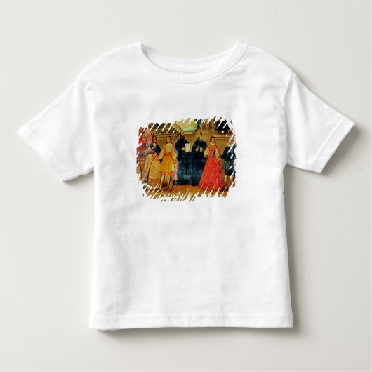 Dubbele bruiloft tussen twee Inca-vrouwen Kinder Shirts (Voorkant)