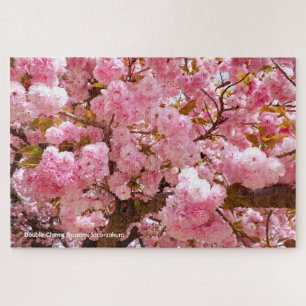 Dubbele Cherry Blossom: Sato-zakura Legpuzzel