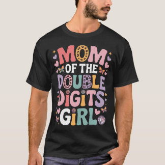 Dubbele Cijfers Meisje Moeder Van De Tweejarige Ve T-shirt