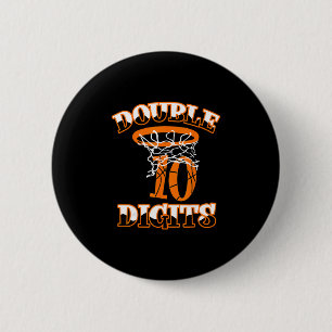 Dubbele Cijfers Verjaardagsdecoraties Jongen 10 Sk Ronde Button 5,7 Cm