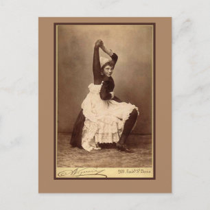 Dubbele Circus Performer op kaarten